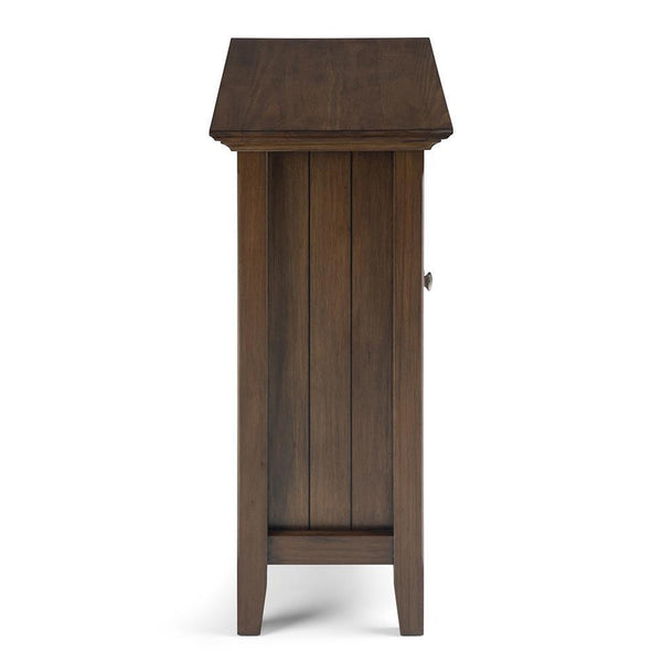 Rustic Natural Aged Brown | Bedford Low Storage Cabinet