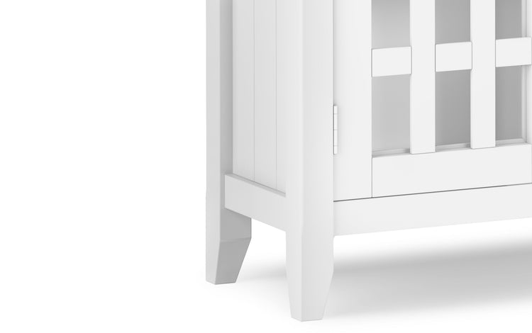 White | Bedford Low Storage Cabinet