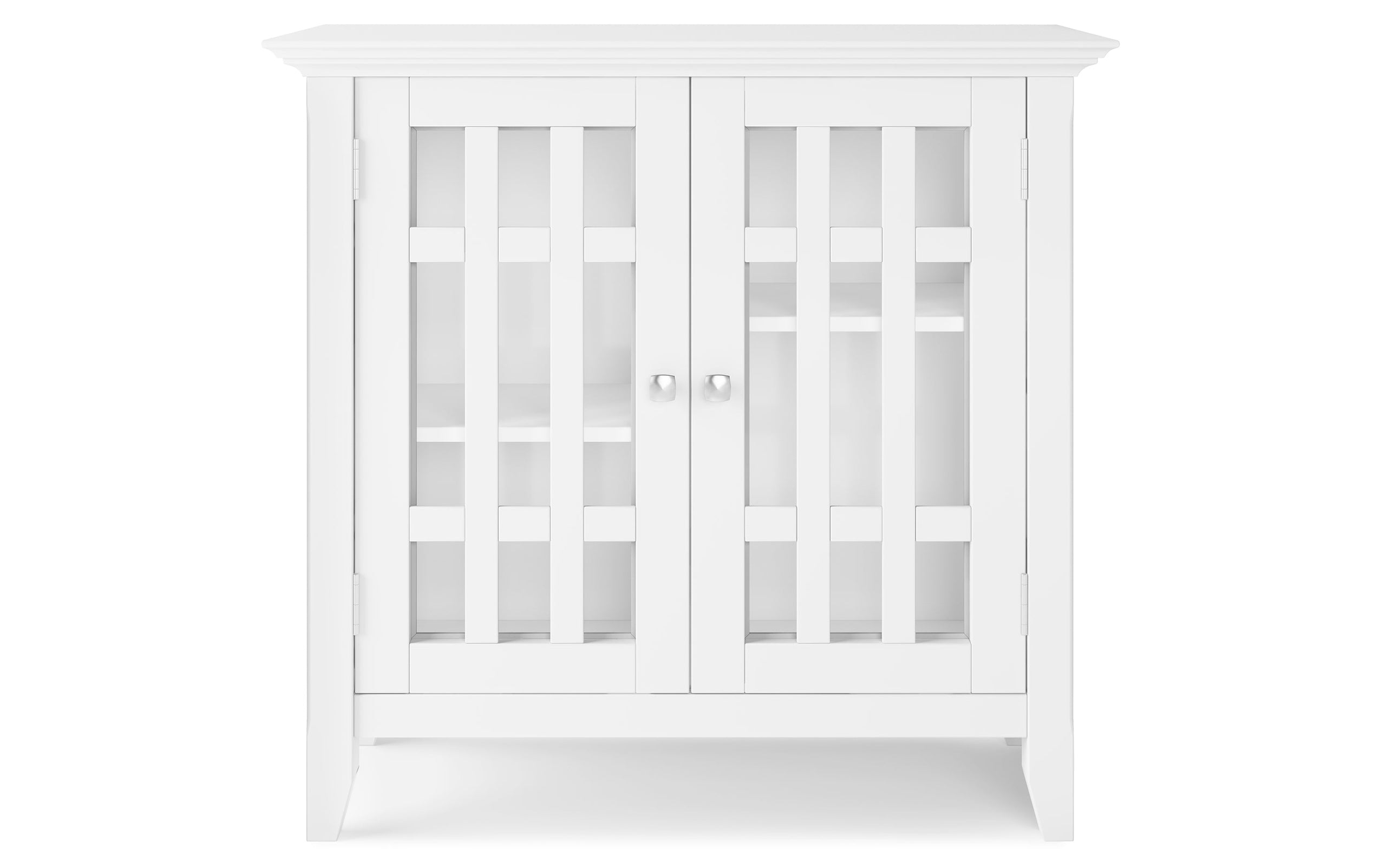 White | Bedford Low Storage Cabinet