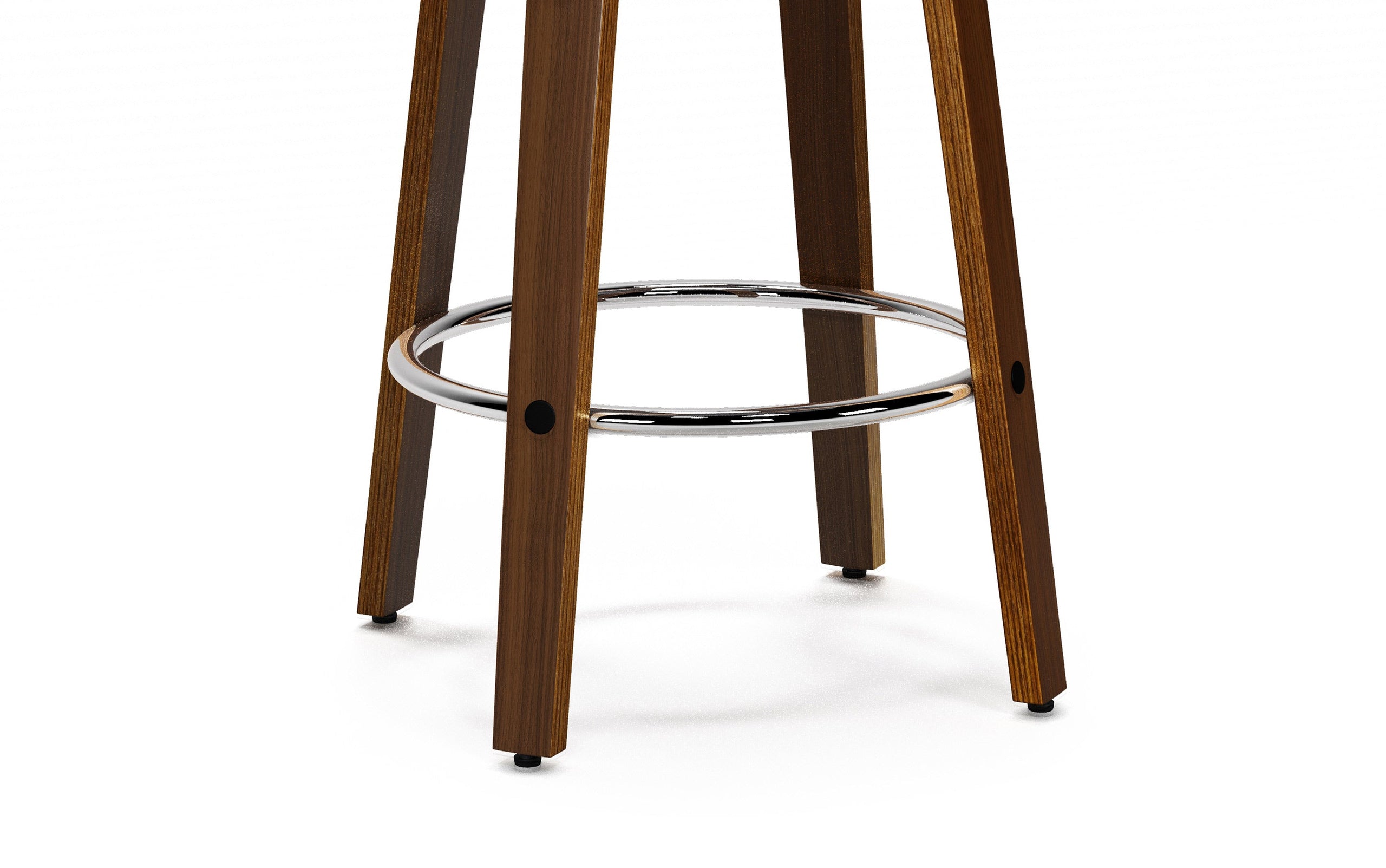 Grey Linen Style Fabric | Carly Swivel Bar Stool (Set of 2)