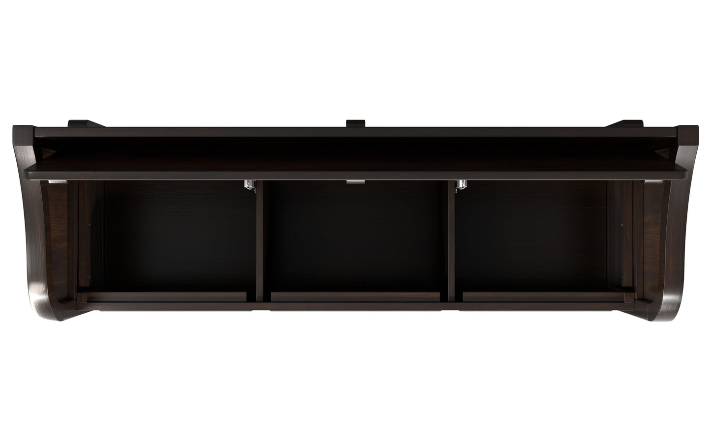 Chestnut Brown | Connaught Wide Entryway Storage Bench