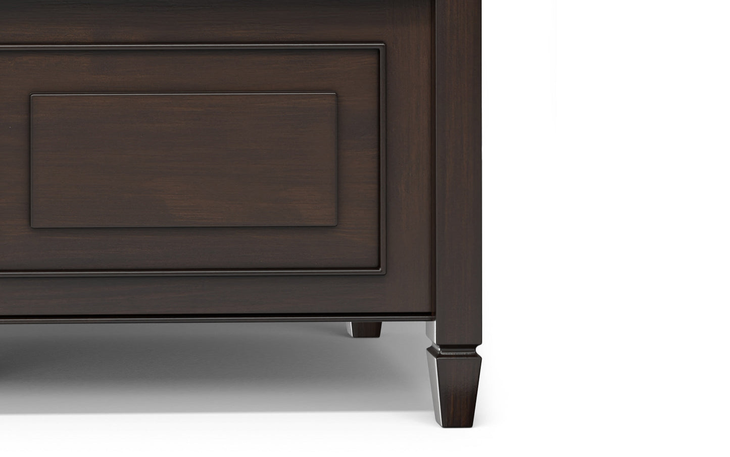 Chestnut Brown | Connaught Wide Entryway Storage Bench