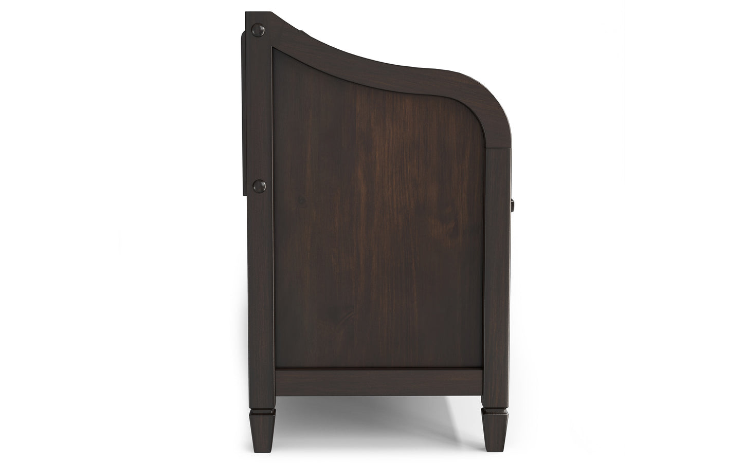 Chestnut Brown | Connaught Wide Entryway Storage Bench