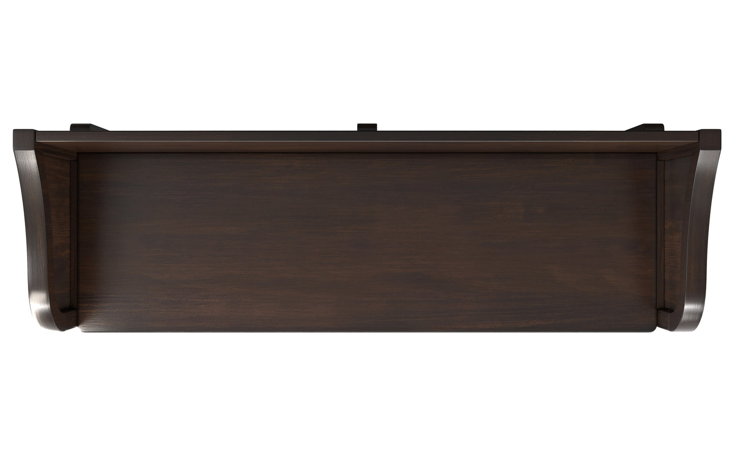 Chestnut Brown | Connaught Wide Entryway Storage Bench