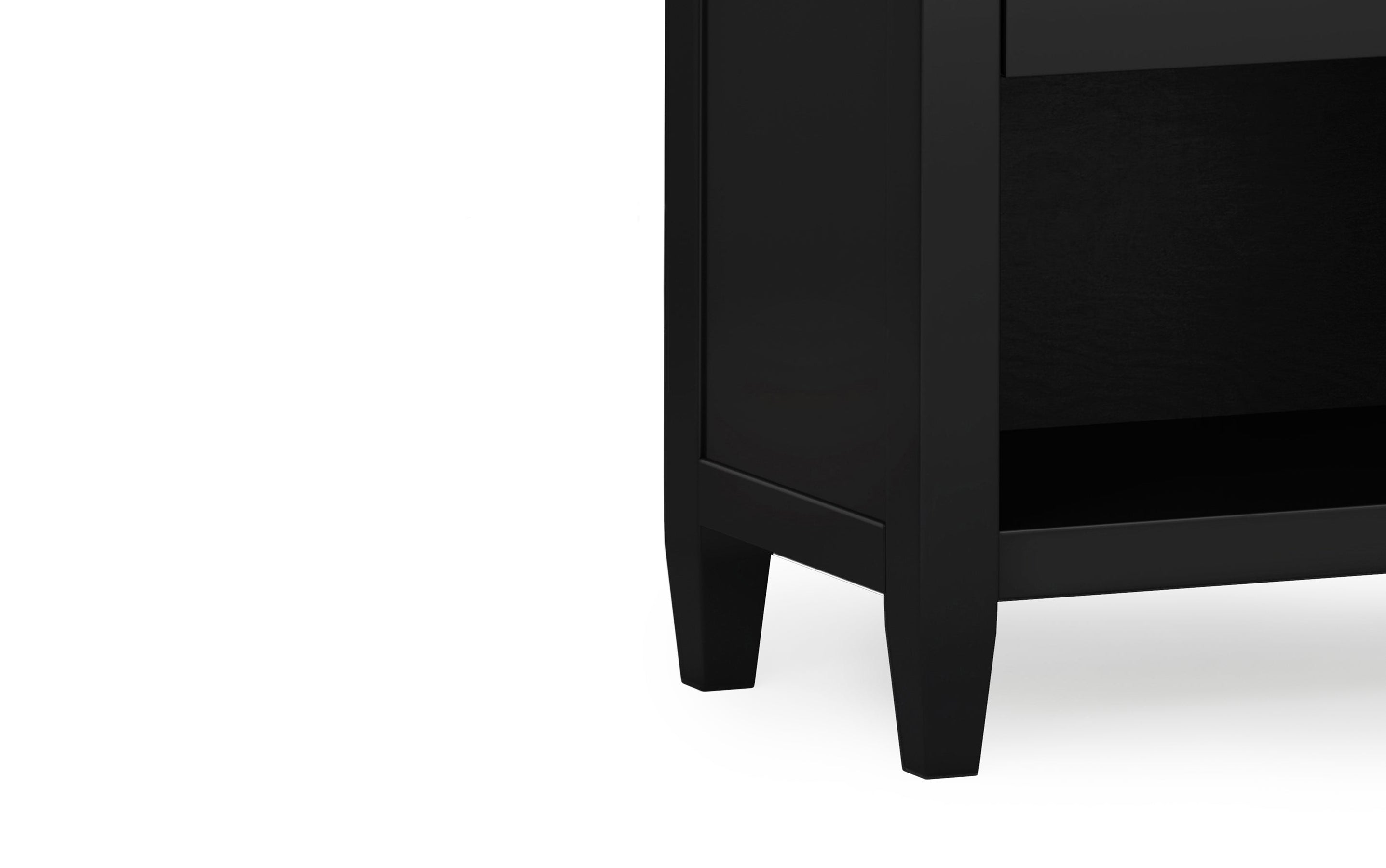 Black | Carlton Bedside Table