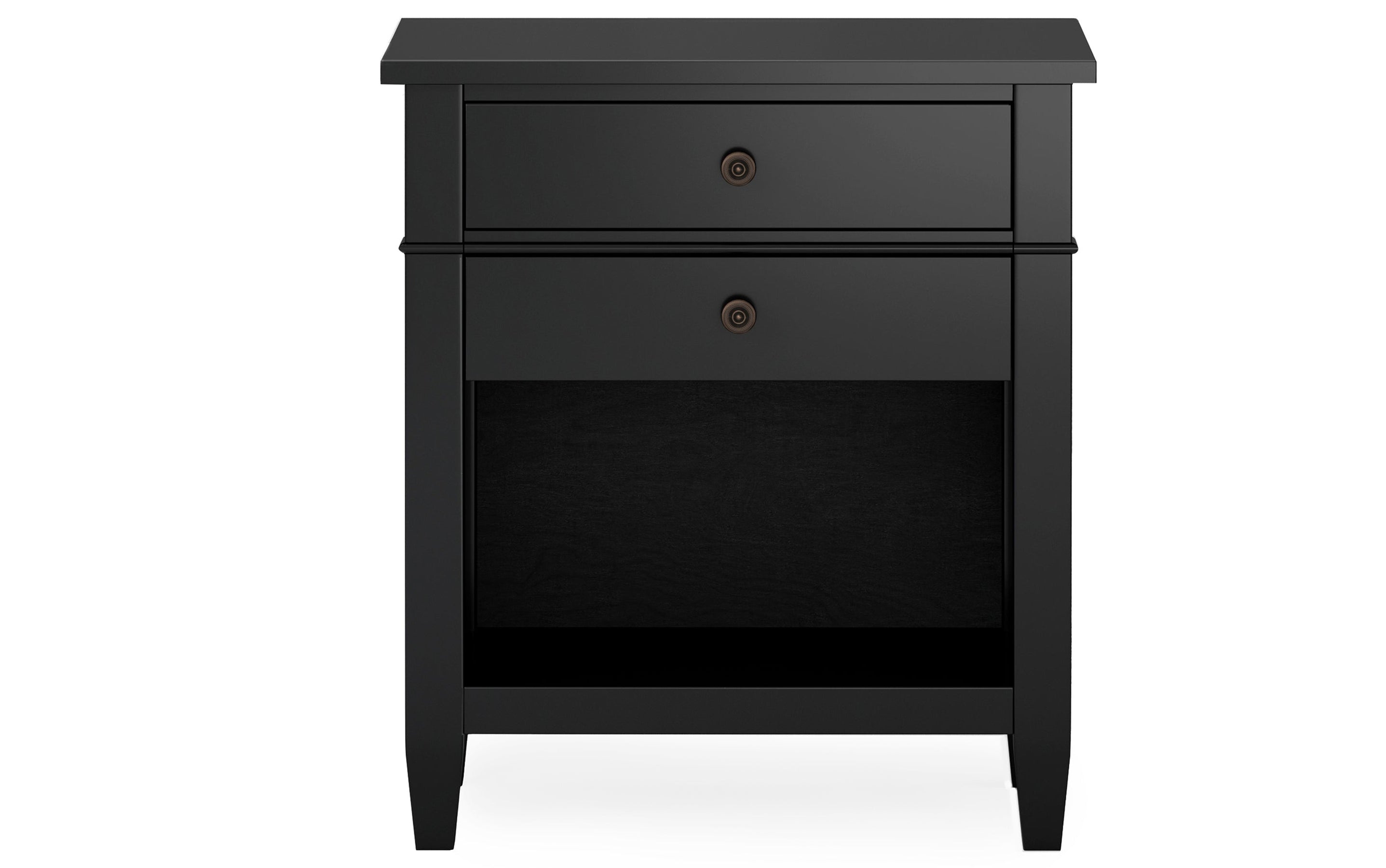 Black | Carlton Bedside Table