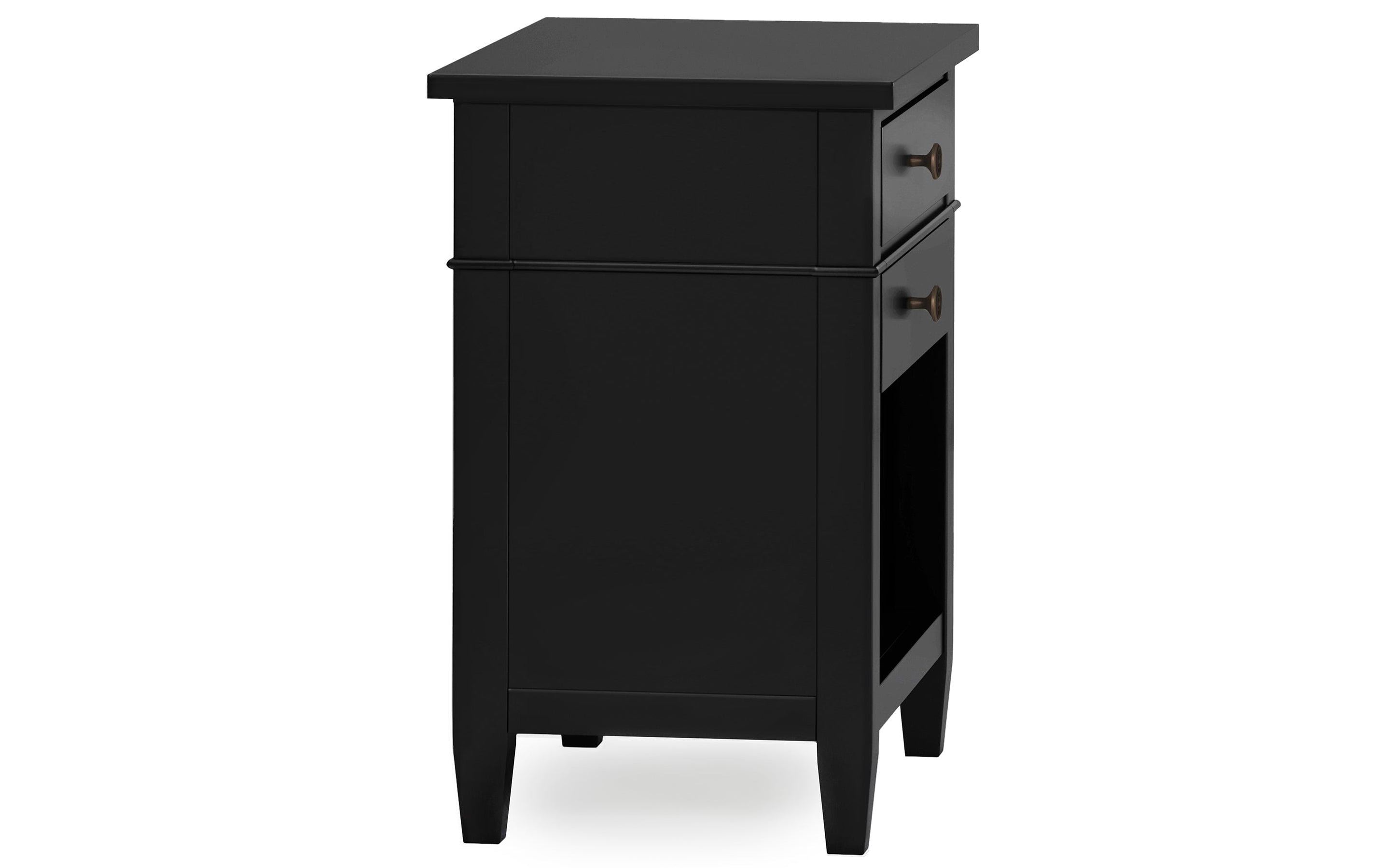 Black | Carlton Bedside Table