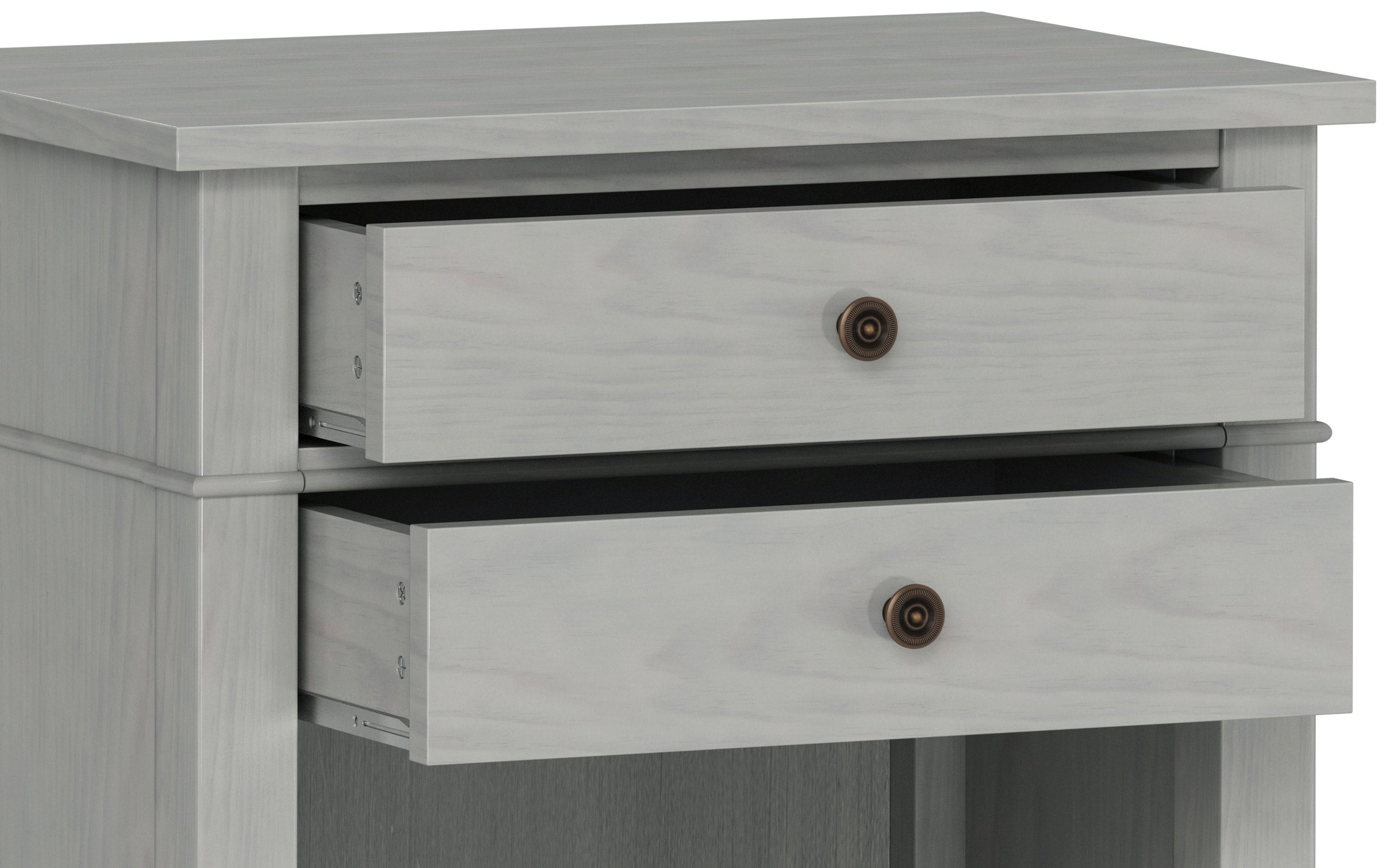 Fog Grey | Carlton Bedside Table