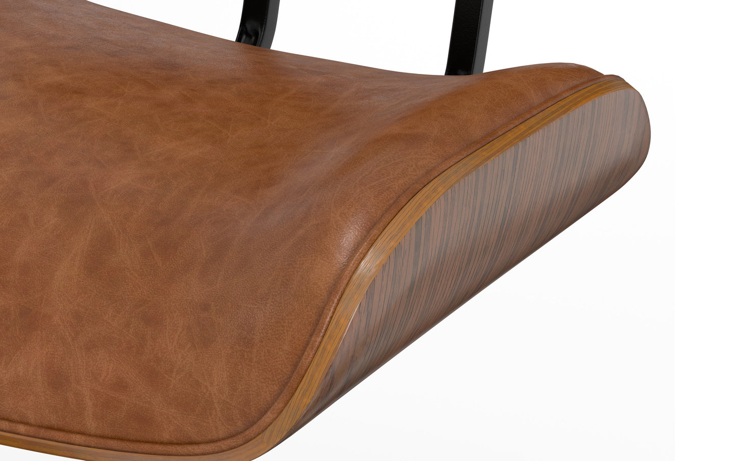 Dax Office Chair in Distressed Vegan Leather