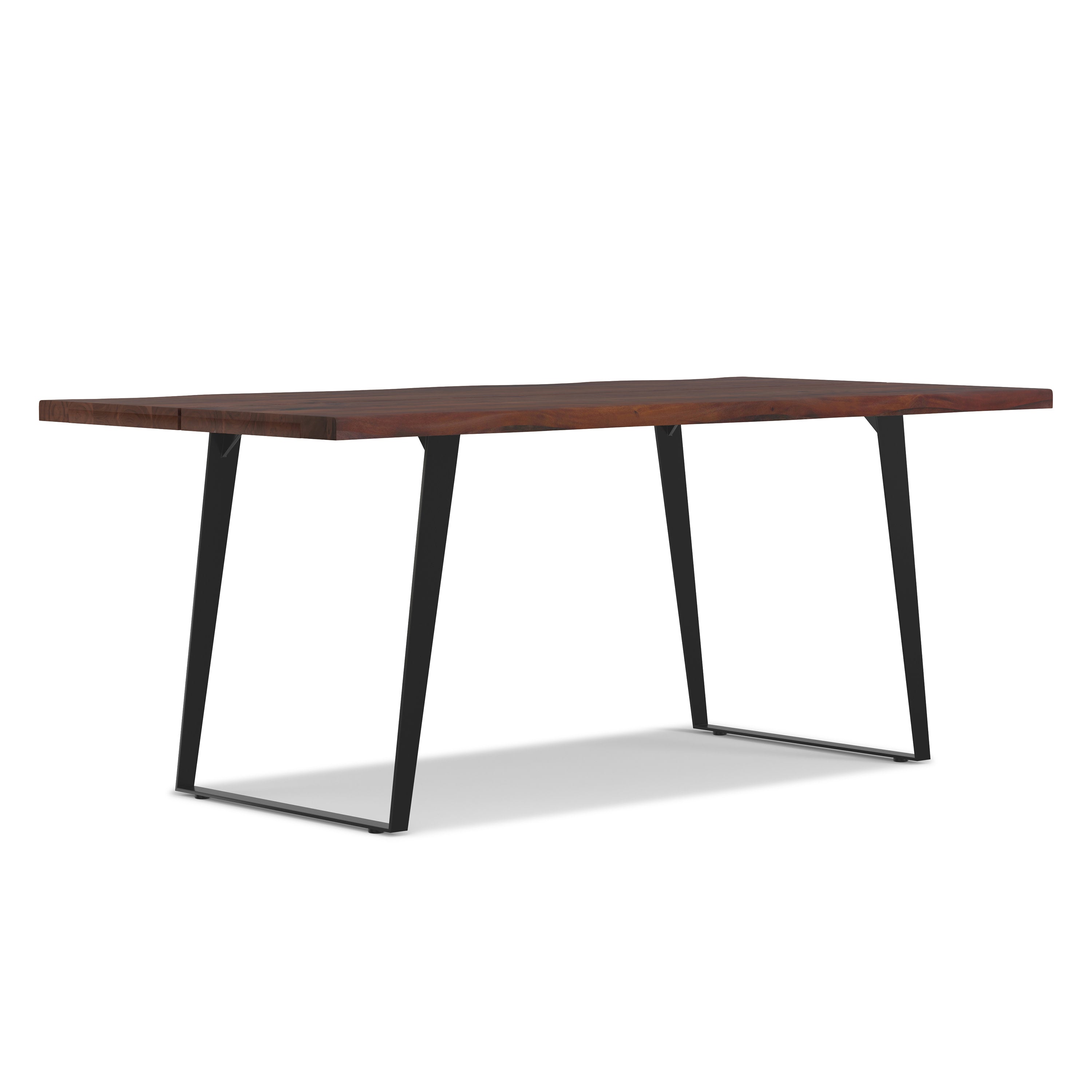 Solid Acacia Dining Table | Delta Dining Table – Simpli Home