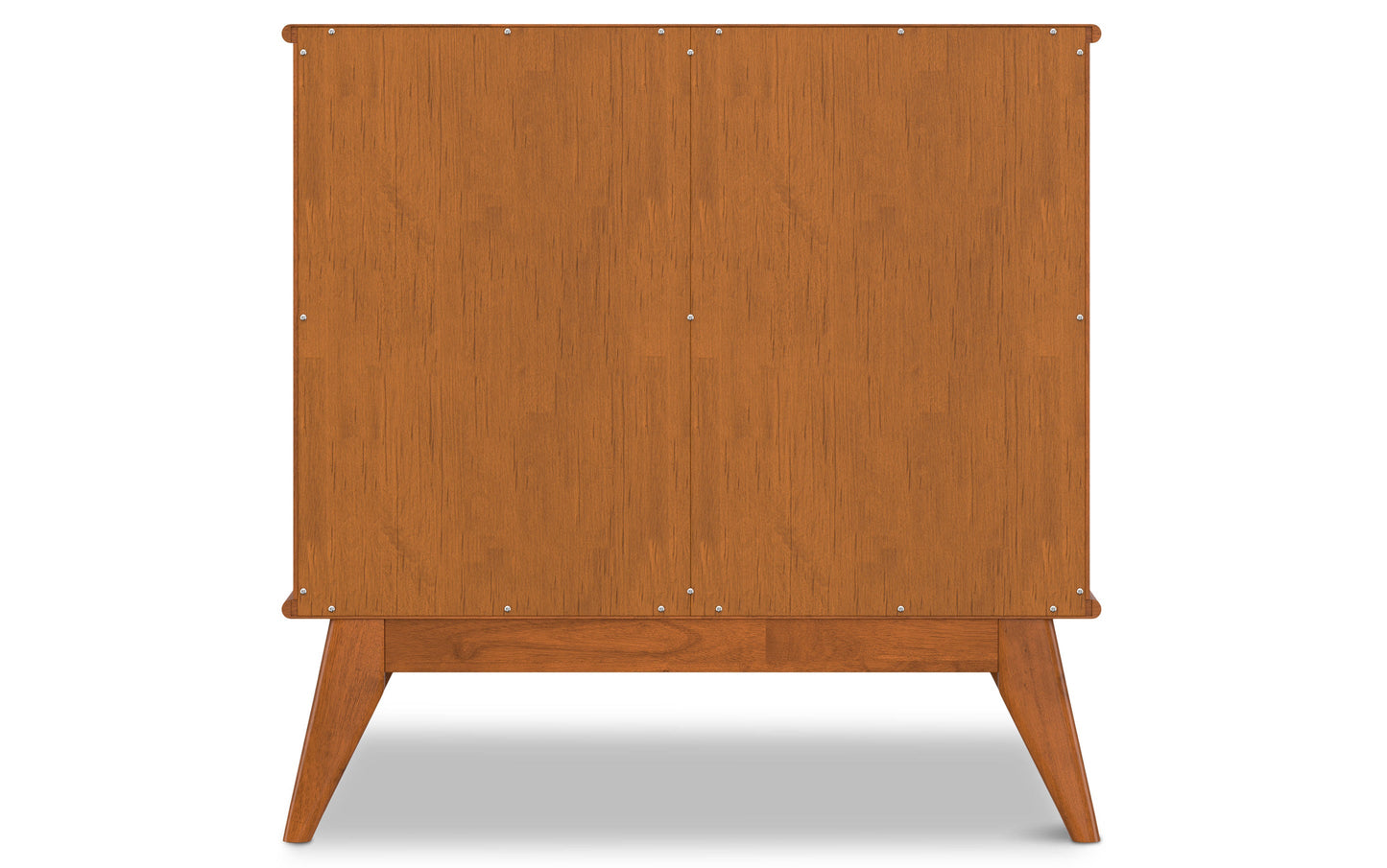 Teak Brown | Draper Mid Century Entryway Storage Cabinet