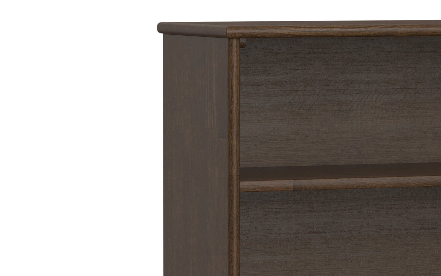 Draper Mid Century Low Bookcase