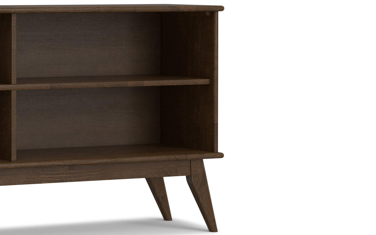 Draper Mid Century Low Bookcase