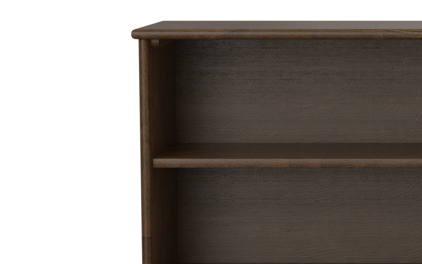 Draper Mid Century Low Bookcase