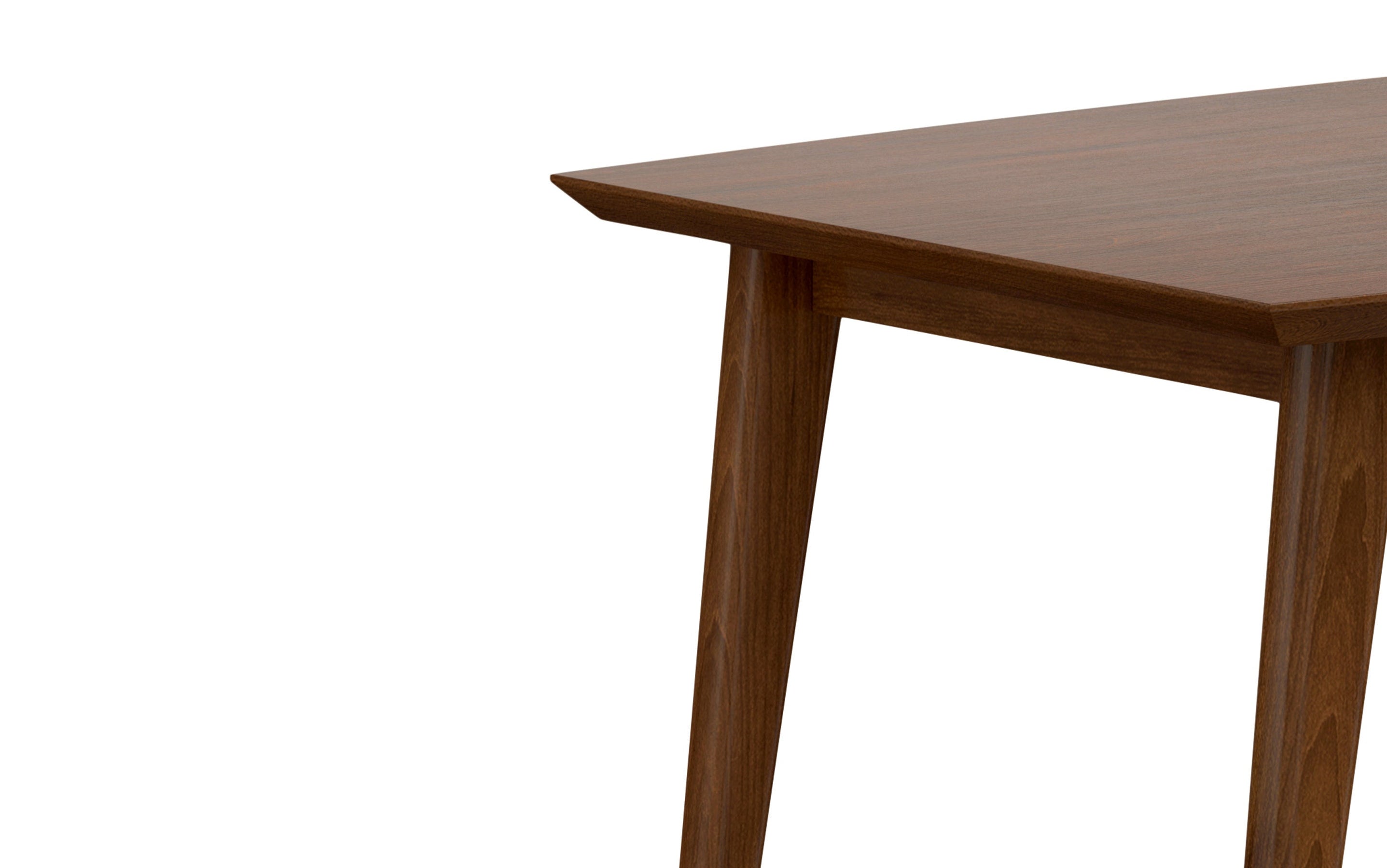 Walnut Solid Wood - Walnut Veneer | Draper Dining Table