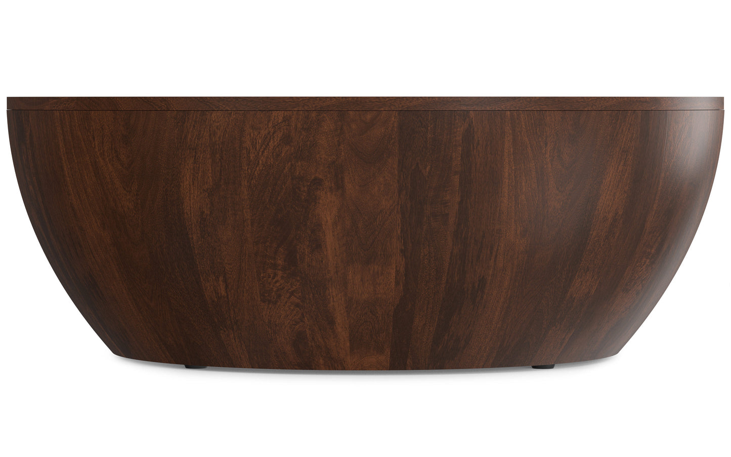 Walnut Brown | Elmbrook Drum Coffee Table