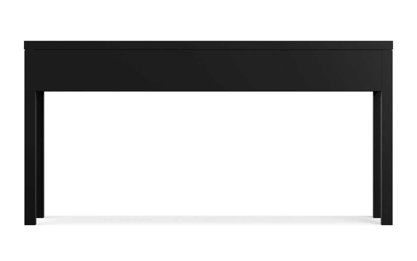 Black | Hollander Solid Wood Wide Console Table