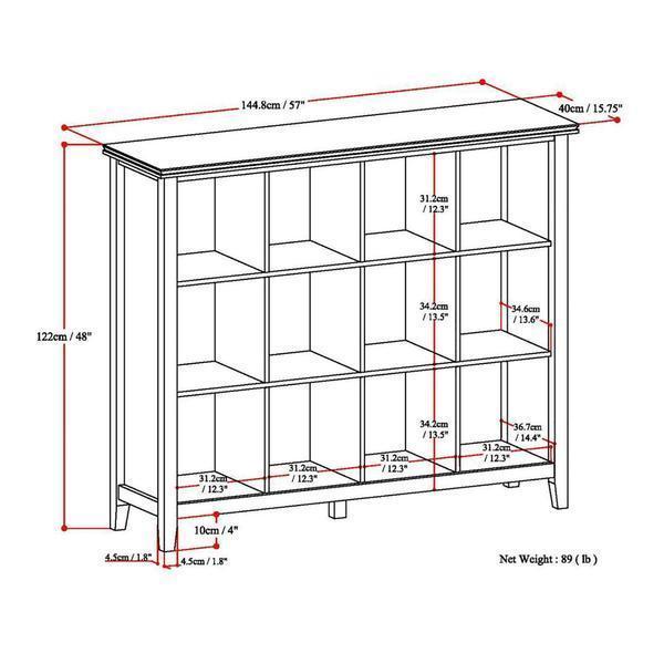 Russet Brown | Artisan 12 Cube Storage