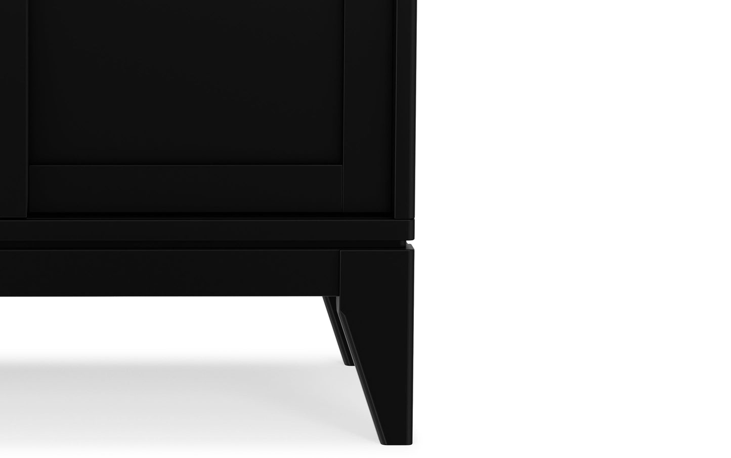 Black | Harper 30 inch Low Storage Cabinet