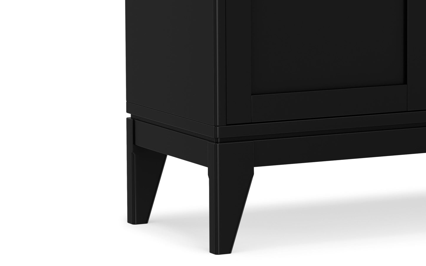 Black | Harper 30 inch Low Storage Cabinet