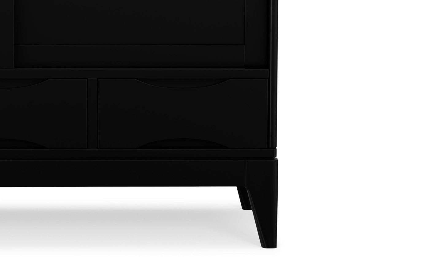 Black | Harper 48 inch Medium Storage Cabinet