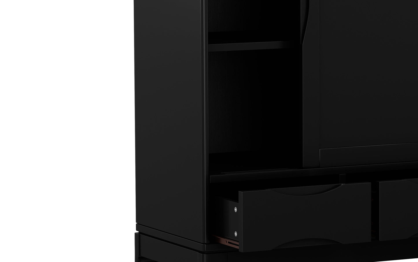Black | Harper 48 inch Medium Storage Cabinet