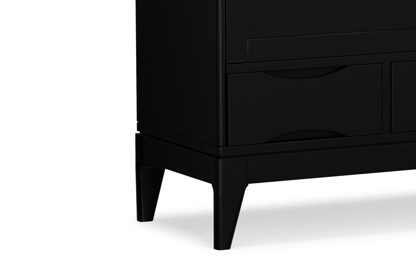 Black | Harper 48 inch Medium Storage Cabinet
