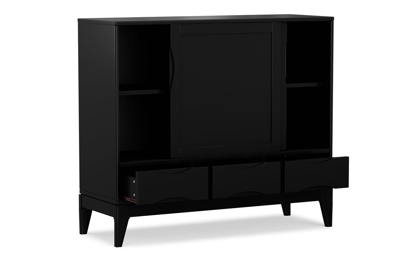 Black | Harper 48 inch Medium Storage Cabinet