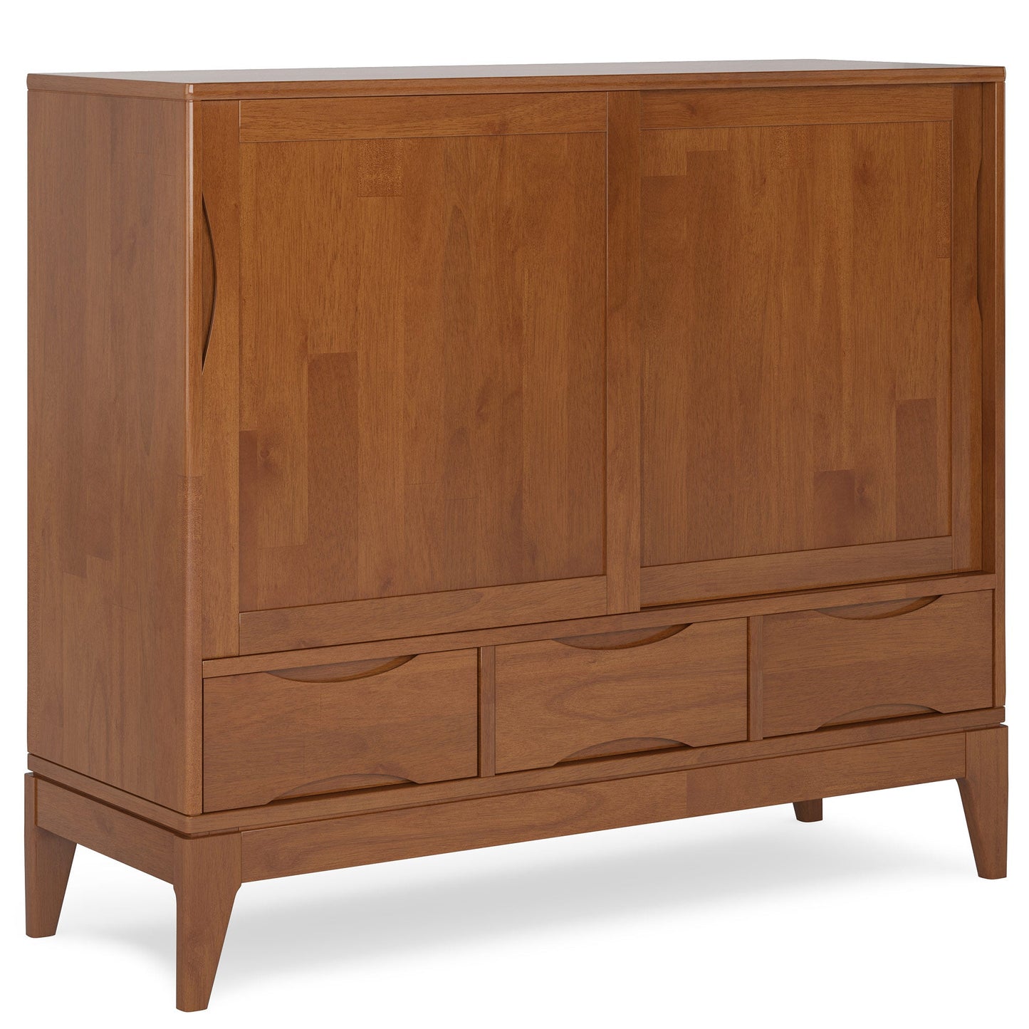 Teak Brown | Harper 48 inch Medium Storage Cabinet