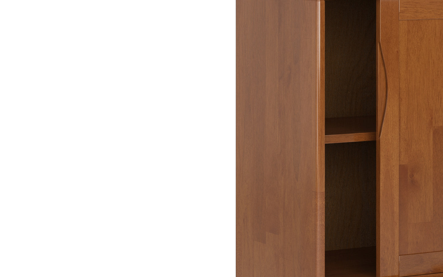 Teak Brown | Harper 48 inch Medium Storage Cabinet