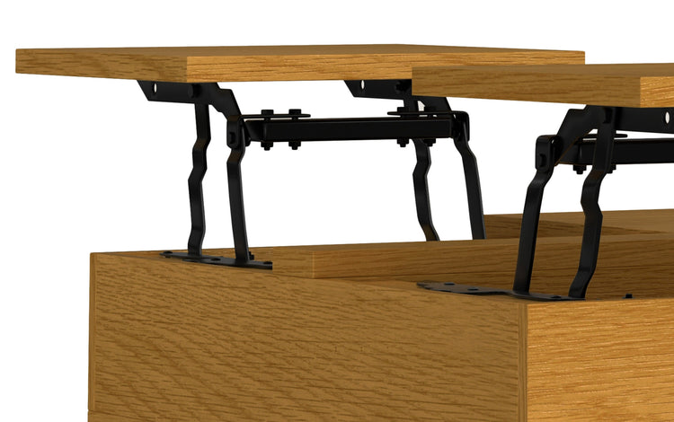 Oak Oak | Hunter Lift Top Square Coffee Table