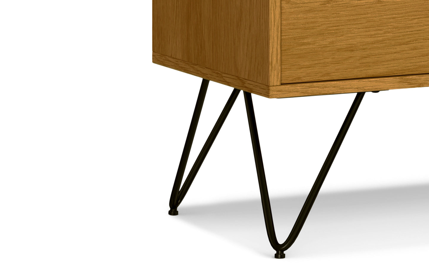Hunter TV Media Stand in Oak