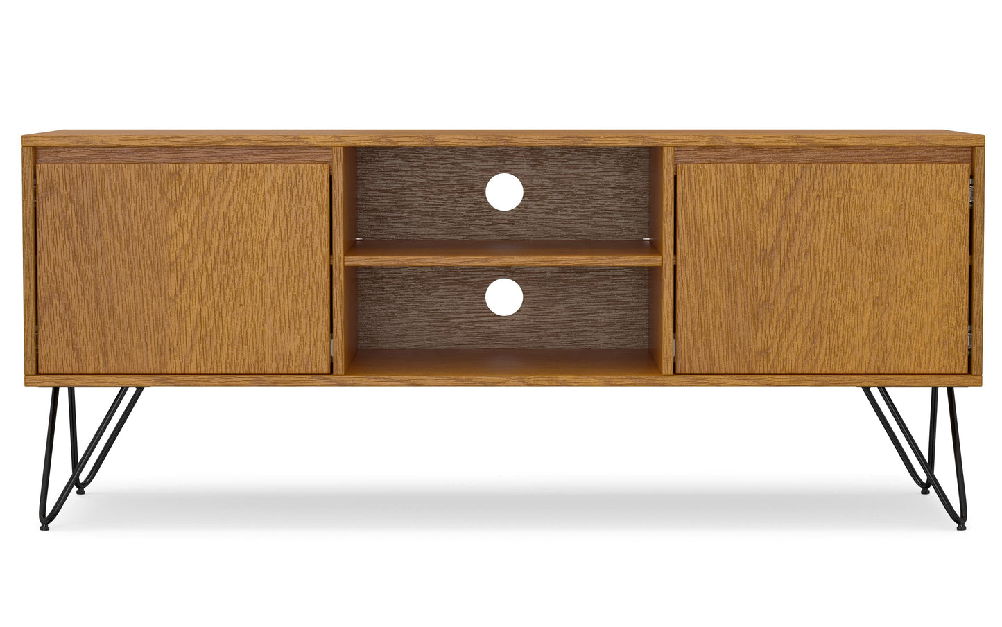 Oak Oak | Hunter TV Media Stand in Oak