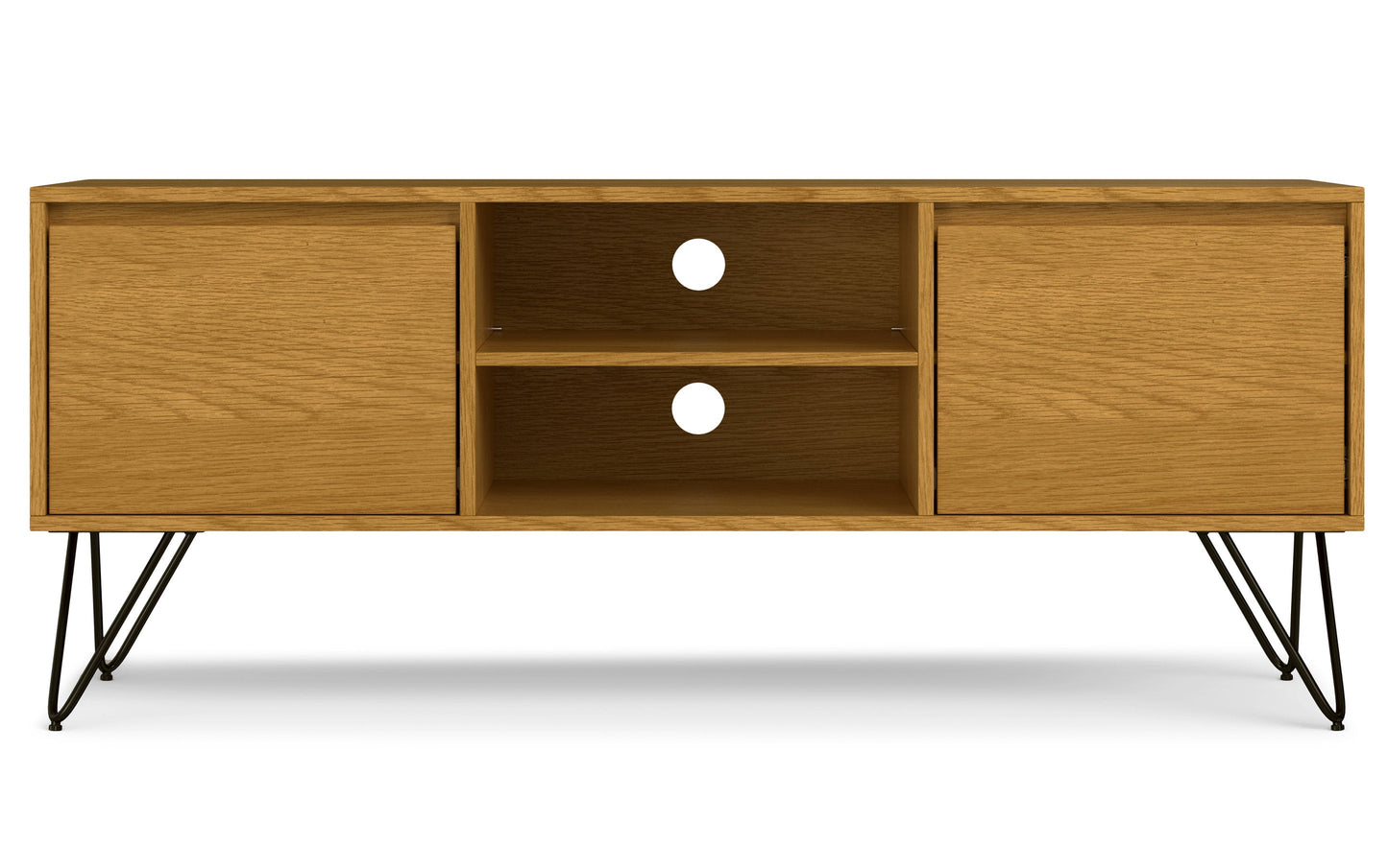 Hunter TV Media Stand in Oak