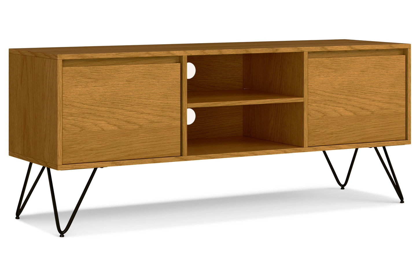 Hunter TV Media Stand in Oak