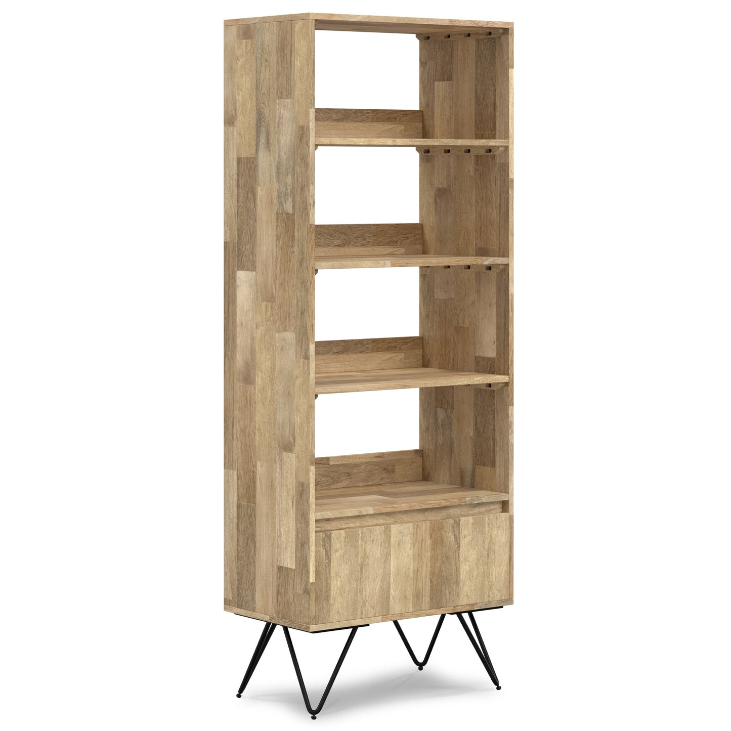 Natural Mango | Hunter Tall Bookcase in Mango