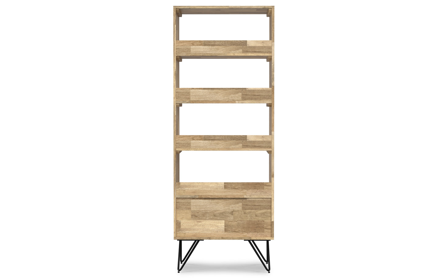 Natural Mango | Hunter Tall Bookcase in Mango
