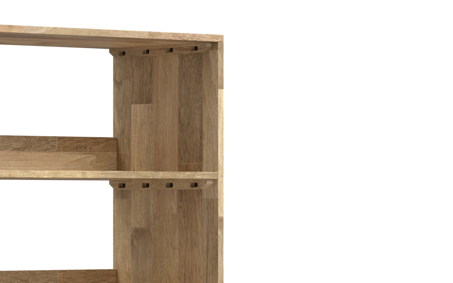 Natural Mango | Hunter Tall Bookcase in Mango