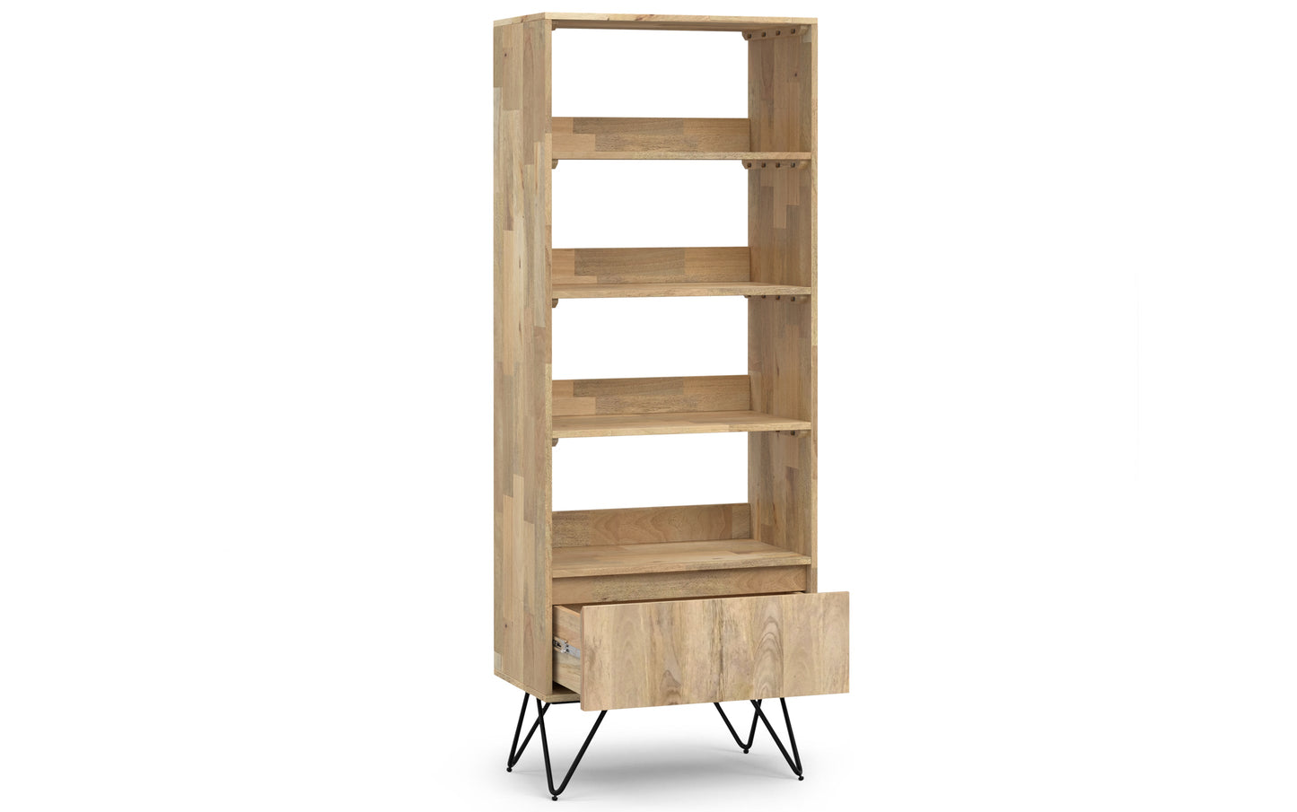 Natural Mango | Hunter Tall Bookcase in Mango