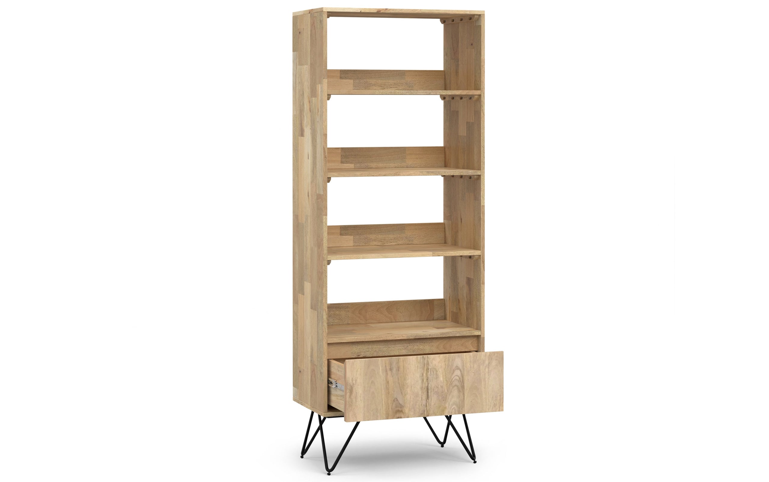 Natural Mango | Hunter Tall Bookcase in Mango
