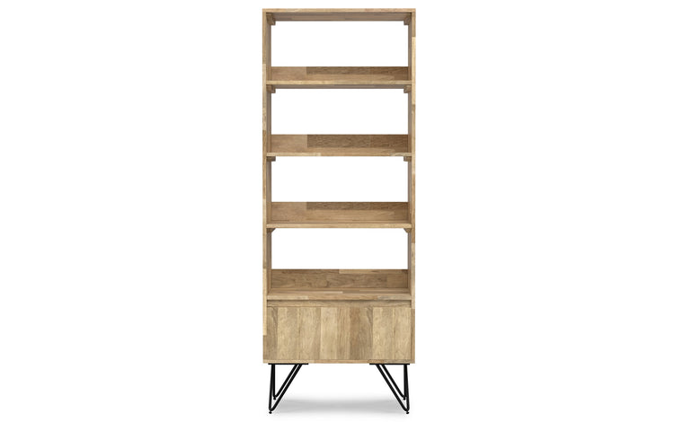 Natural Mango | Hunter Tall Bookcase in Mango