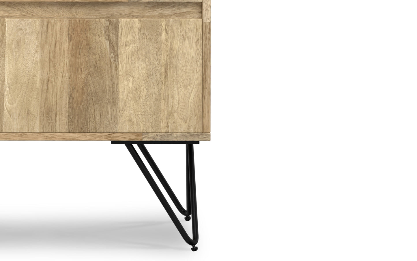Natural Mango | Hunter Tall Bookcase in Mango