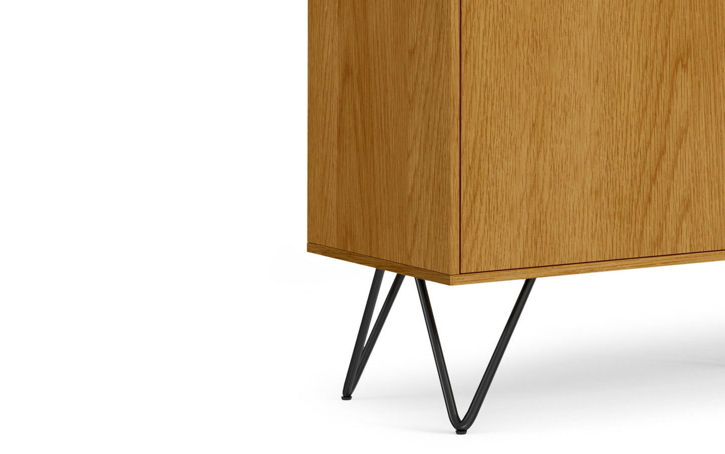 Oak Oak | Hunter 3 Door Sideboard Buffet in Oak