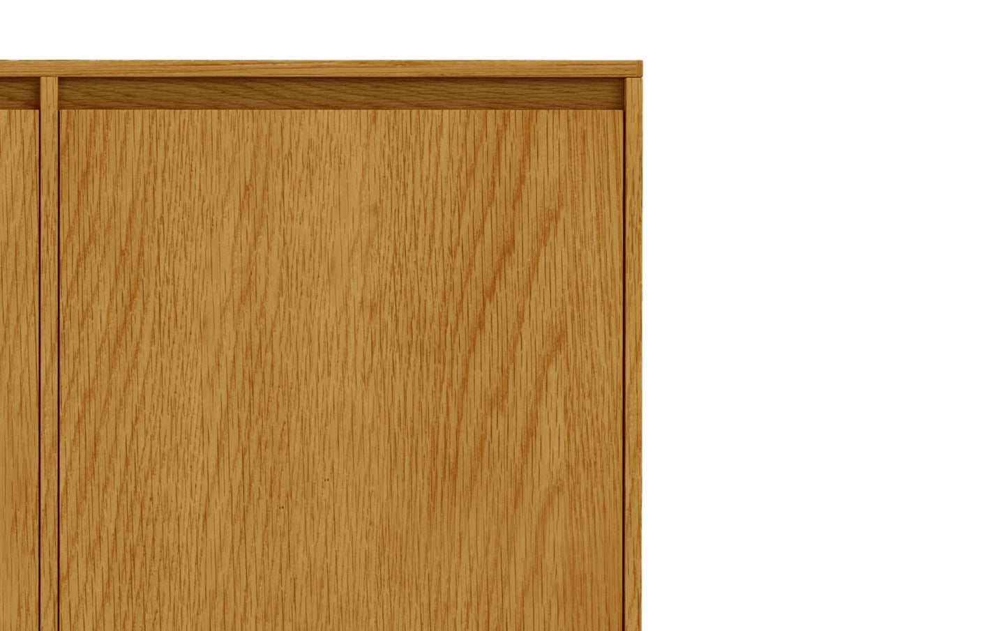 Oak Oak | Hunter 3 Door Sideboard Buffet in Oak
