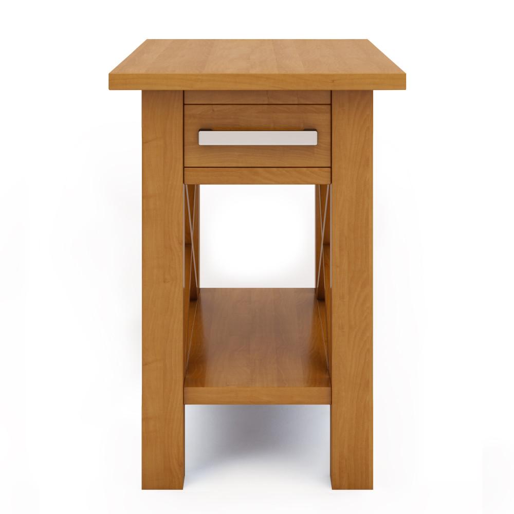 Light Golden Brown | Kitchener Narrow Side Table