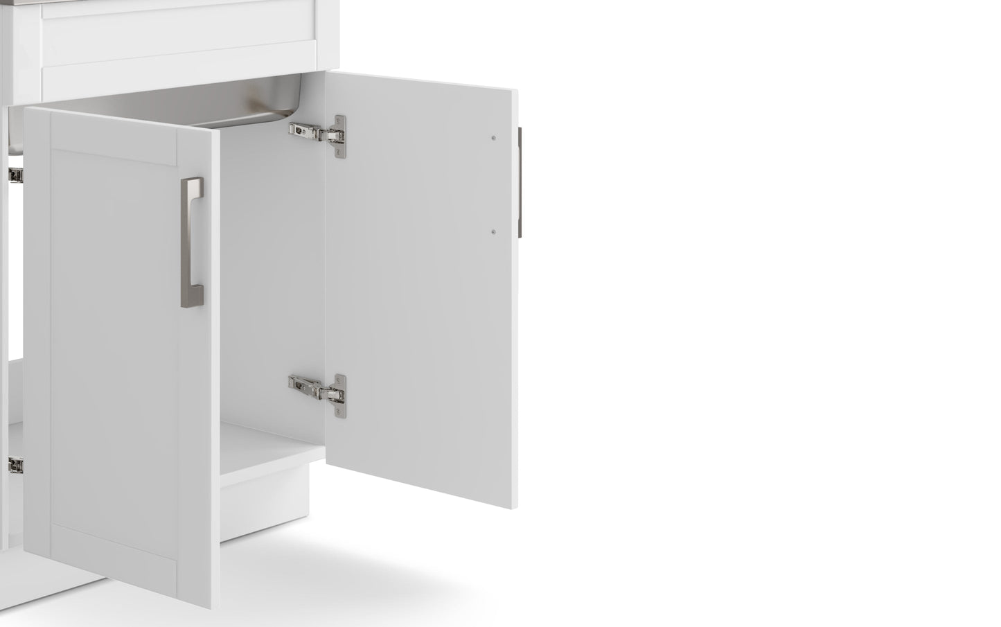 Hennessy Deluxe 28 inch Laundry Cabinet with Faucet and Stainless Steel Sink