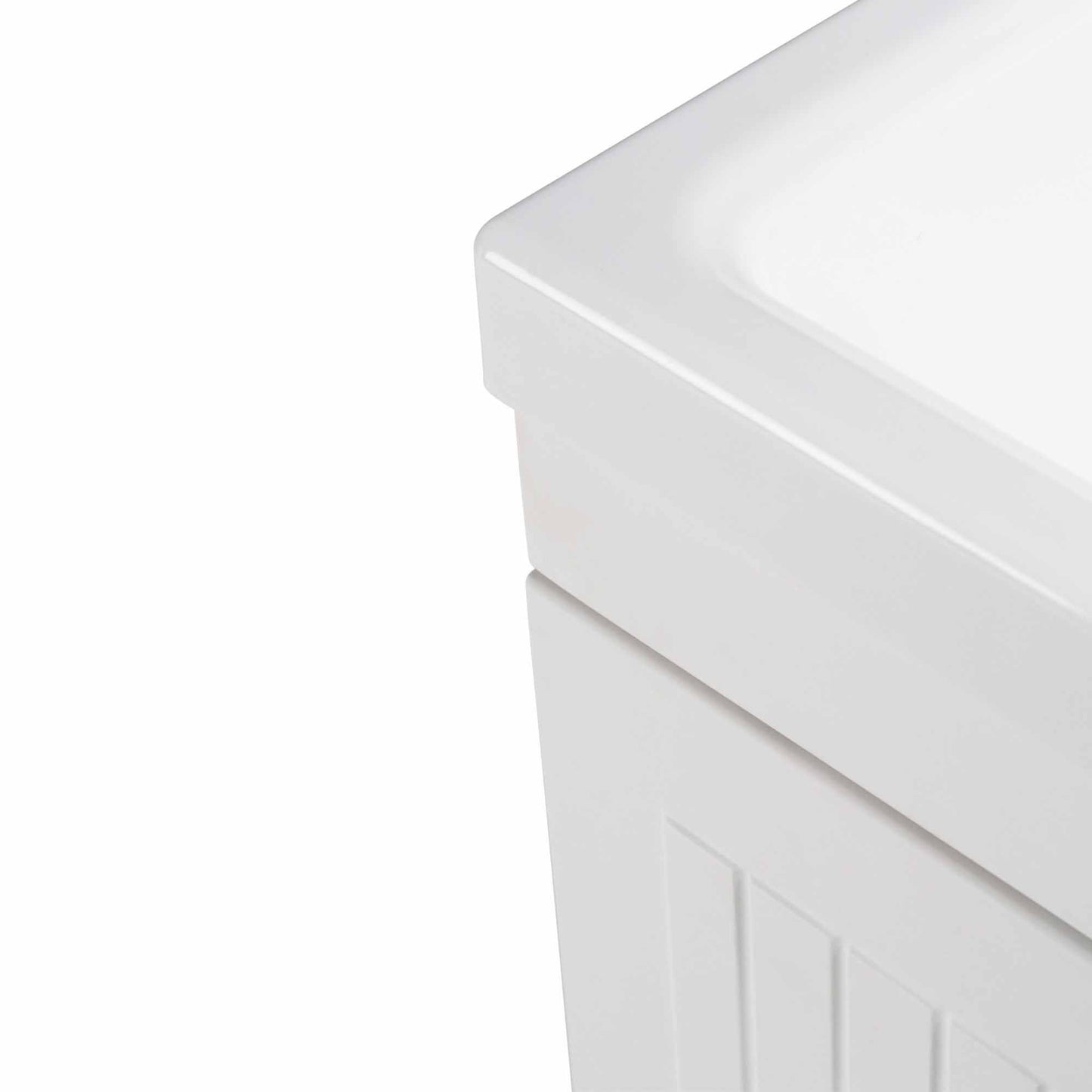 24 Inch Pure White | Murphy ABS Laundry Cabinet