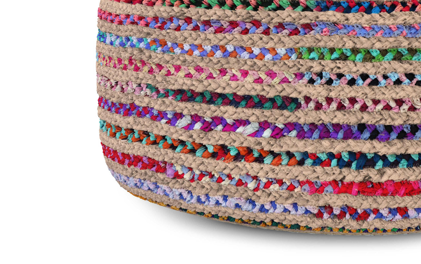 Margo Large Round Pouf