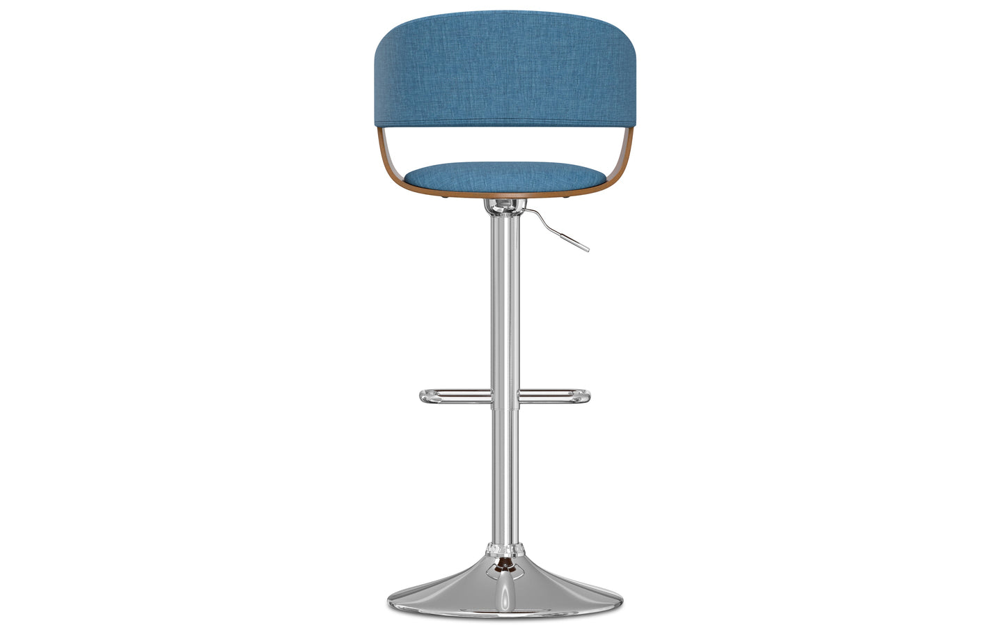 Lowell Bar Stool in Linen Style Fabric