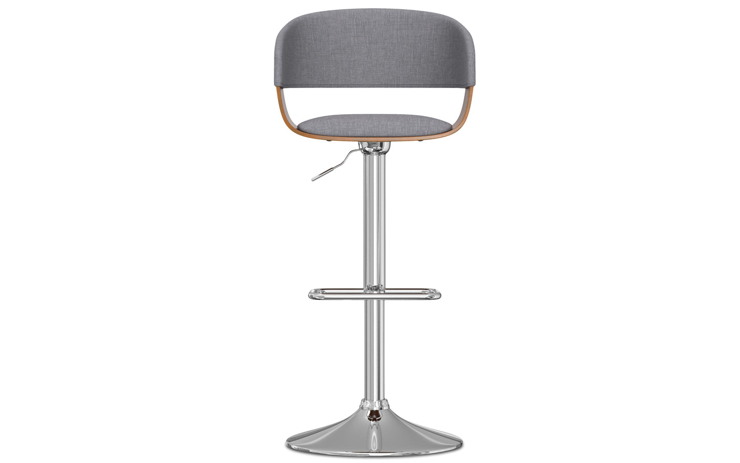 Lowell Bar Stool in Linen Style Fabric